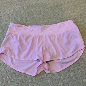 Pink Lululemon Shorts
